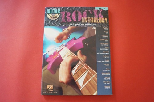 Rock anthology guitar play - anthology,