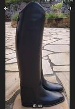 Lederreitstiefel Cavallo Champion neu Gr 6 37/53 schwarz 