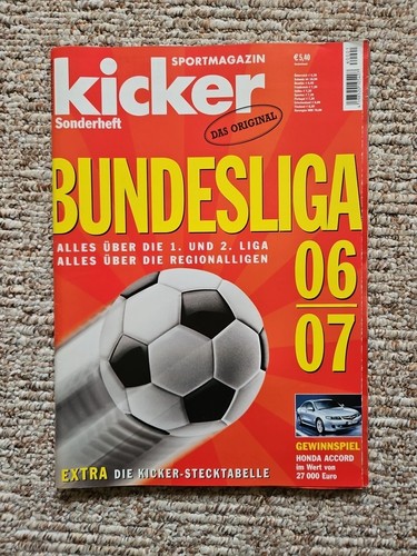 Kicker sonderheft bundesliga - sonderheft,