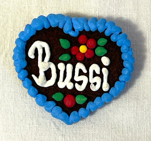 Anstecker bussi - anstecker, „bussi“