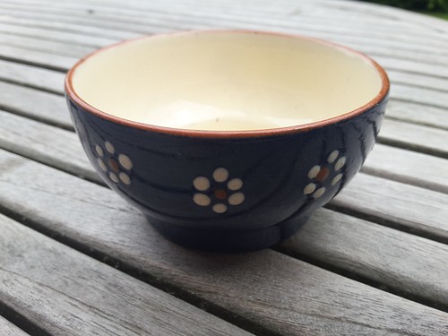 Zuckerschale keramik blau - zuckerschale,