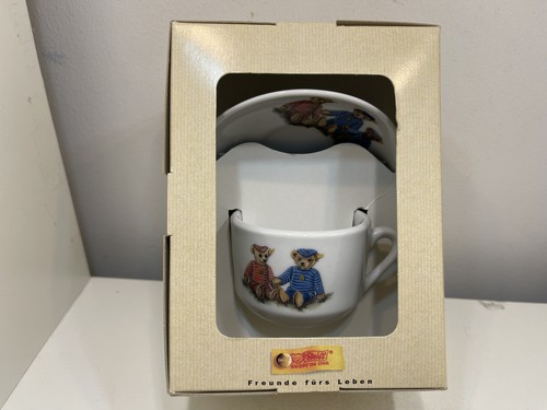 Steiff porzellan tasse - porzellan, &