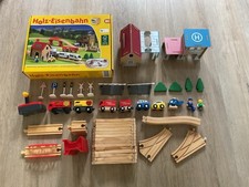 Playland Holz-Eisenbahn für Kinder - vollständig mit Anleitung