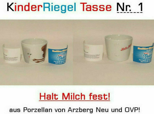 Kinder riegel tasse 1 - riegel,