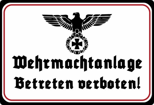 Deko blechschild 20x30 - deko,