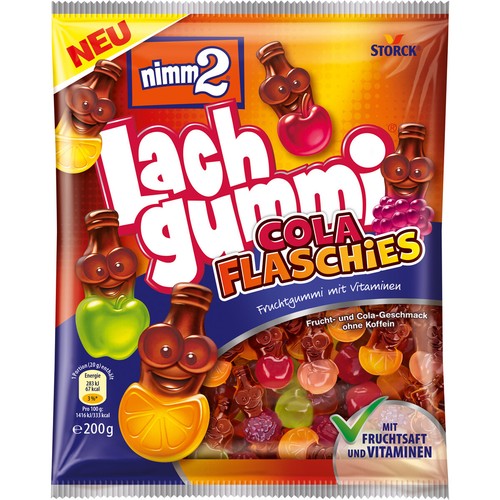 Nimm2 lachgummi cola flaschies - nimm2,
