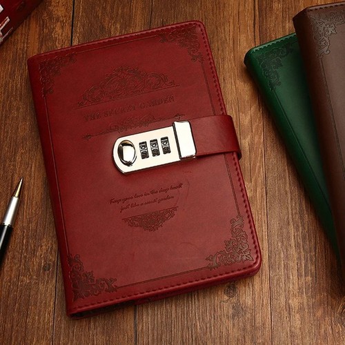 Retro notizbuch tagebuch leder - retro,