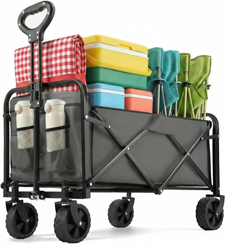 Klappbarer handwagen 100l - klappbarer,