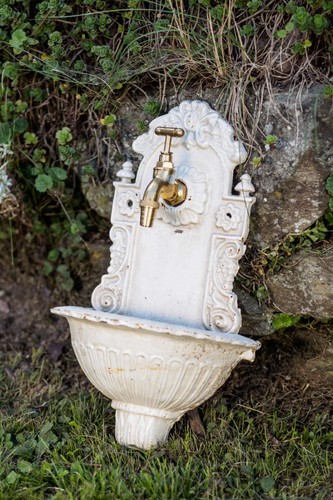 Waschbecken wandbrunnen garten - waschbecken,