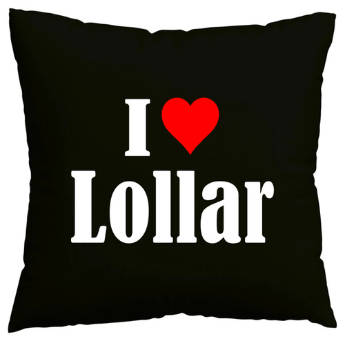 Kissenbezug love lollar ich - kissenbezug, i