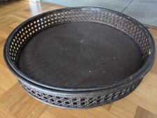 Tablett Wiener Geflecht Rattan