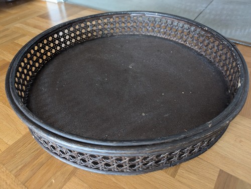 Tablett wiener geflecht rattan - wiener,