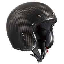 Bandit Helmets Jethelm ECE Carbon Motorradhelm ECE 22 05 Zahnriemenverschluss