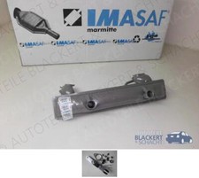 IMASAF ESD Auspuff Endtopf+Anbausatz für VW Käfer 1302/1303+Karmann Ghia 1.3+1.6