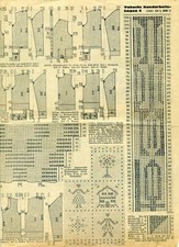 Vobachs Handarbeitsbogen 4 (1939): Herrenwesten und -pullover