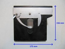 Steindorff Berlin Kreuztisch Mikroskop Objektführer mit Präparate Halteklemme