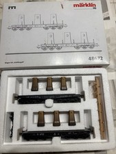 Märklin 48672 Schwerlastwagen Set „Kokillenguß“  , 6-Achser , Kurzkupplung, OVP