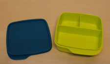 Clevere Pause , Vesperbox / Brotdose mit Unterteilung von Tupperware