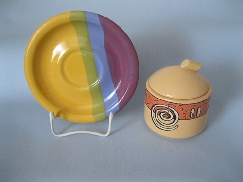 Waechtersbach zuckerdose - 2x, waechtersbach: