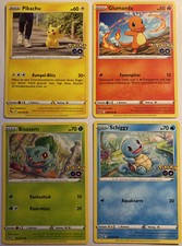 Pokemon 4er SET | Pikachu |