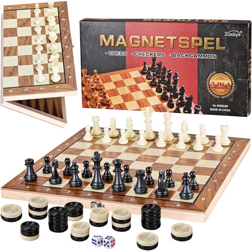 Schachspiel holz set - schachspiel,