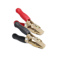 WELDCUT 2 x Hoppy 200 Starthilfekabel Klemmen 200A – Überbrückungskabel 1 Paar