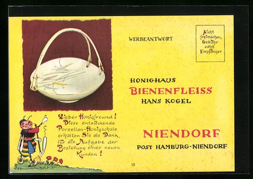 Ansichtskarte niendorf - ansichtskarte,