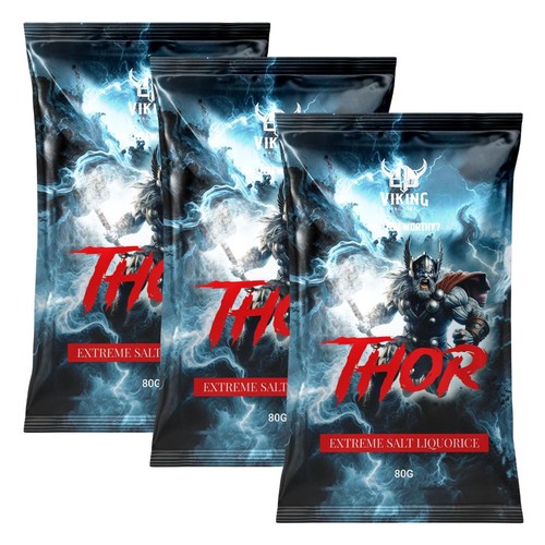 Thor salzlakritz 80g - 3x, |