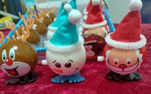 Weihnachtliche aufziehfiguren - weihnachtliche,