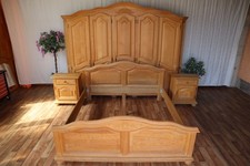 Nr.1687 Schlafzimmer Einrichtung Eiche hell Vollholz