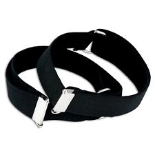 Ärmelhalter Blusenraffer -Deutsche Produktion-  verstellbar schwarz Fb 11