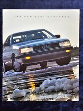 AUDI 4000 CS Quattro und 5000 CS Quattro , US Prospekt