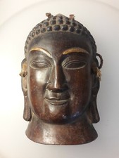 Buddha Maske aus Nepal(wooden