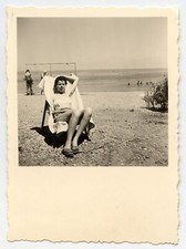Portrait Boy Female Swimsuit