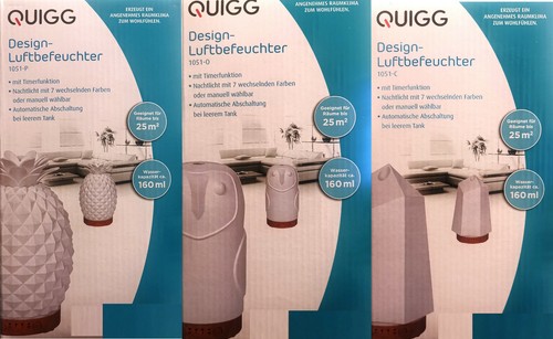 Quigg design luftbefeuchter - design,