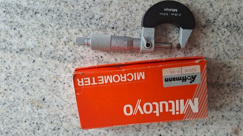 Mitutoyo micrometer mm - mitutoyo,