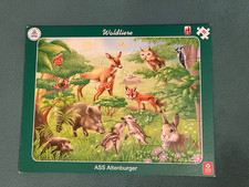 Rahmenpuzzle  Waldtiere  Kinder ab 4 Jahren 30 Teile ASS Pappkarton komplett
