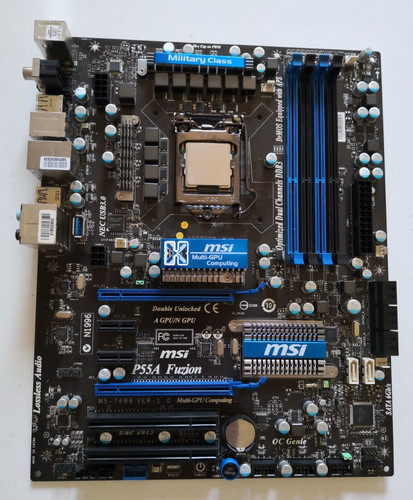 Msi p55a fusion sockel - fusion, lga