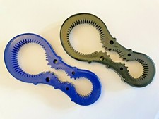 Deckelöffner 16cm blau /