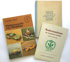 3 DDR Bücher Modellbau 1x
