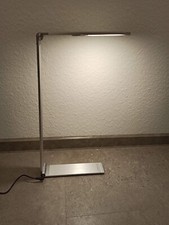 **Semplix LED-Tischlampe B-WARE dimmbar silber modern klappbar