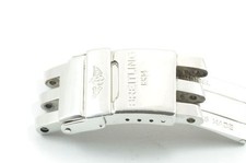 BREITLING PILOT ARMBAND FALTSCHLIESSE 18MM DEPLOYMENT CLASP TOP ZUSTAND