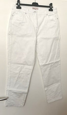 Jeans-Hose  Gr 42  weiß von  Adagio NW