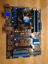 Mainboard ASUS Z77-A mit DDR3 Arbeitsspeicher 2x8GB & Intel Core 5