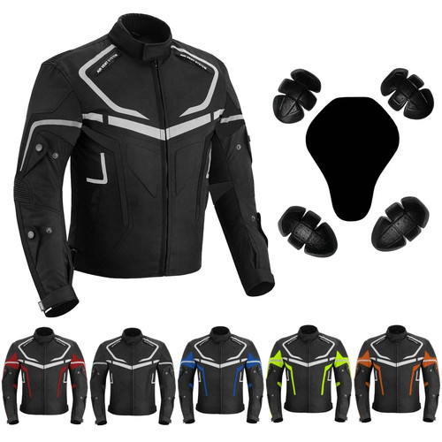 Herren-Motorradjacke