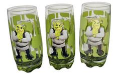 3x Shrek - Trinkglas - Shrek