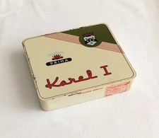 Schöne alte Zigarren Amarillo Blechdose  der Fa. Prima  Karel 1  ca. 50er/60er 