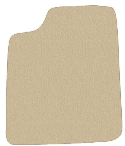 Velour beige fußmatten - velour,
