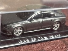 Spark Presseset Pressemappe Audi RS7 Sportback 2013 graumetallic 1:87 OVP 2013