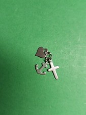 Kettenanhänger Liebe, Glaube, Hoffnung  - Silber 925  - nicht getragen 